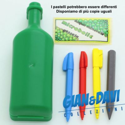 MB-GD-CC Bottiglie Astuccio Pastelli Ve Microbolle