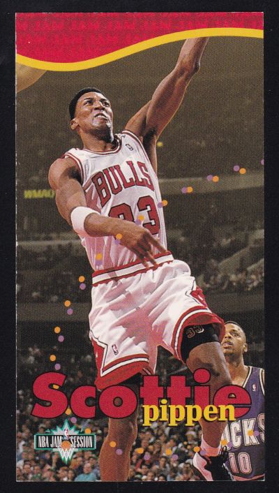 NBA 1995 Fleer Jam Session 16 Scottie Pippen