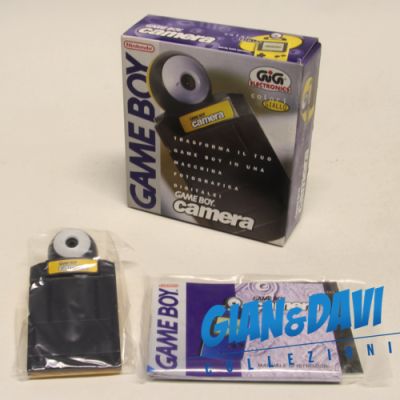 Nintendo Game Boy Color GIG Camera colori Giallo in Box