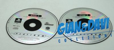 PS1 Play Station Platinum Driver 2 solo i 2 CD