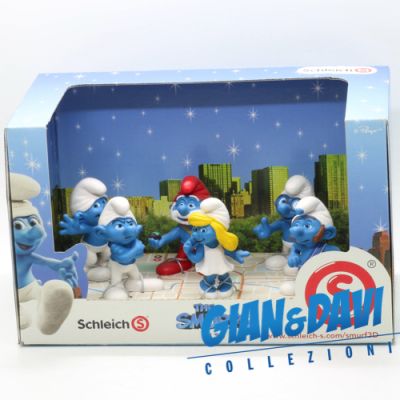 SM_NL_BOX 41260 The Smurfs in 3D Serie 6 pezzi