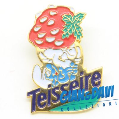 SM_PIN_M Teisseire 1993 - Smurf with Strawberry