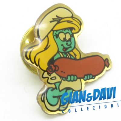 SM_PIN_M Ter Beke 1992 - Smurfette