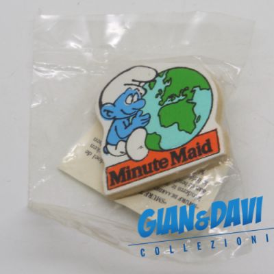 SM_PIN_WO 1992 Minute Maid Smurf World Envelope