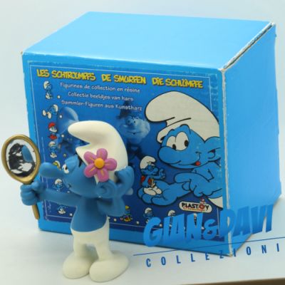 SM_RS_PSY Plastoy Vanity Smurf con Scatola Blu