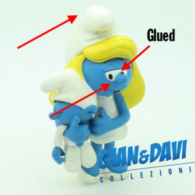 SM_RS_PSY Plastoy Smurfette Baby Senza Scatola