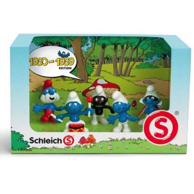 Schleich 41255 The Smurfs Special Boxes 1960-1969