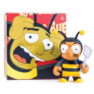 Kidrobot Vinyl - The Simpsons Bumblebee Man 7