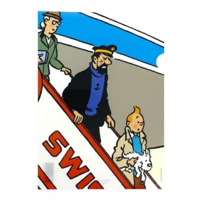 Tintin Cartoleria 15170 Plastic Sleeves - A4 The Calculis Affair P17-B2