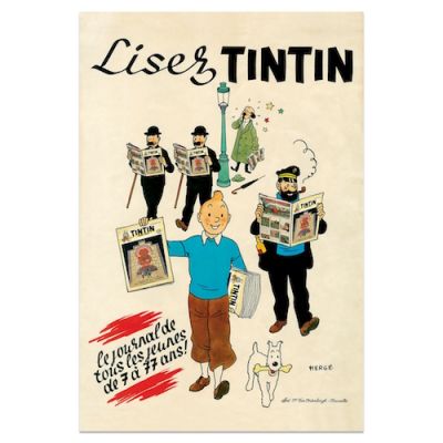 Tintin Moulisart Poster 23006 