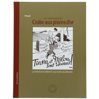 Tintin Libri 24315 Du crabe rouge au Crabe aux pinces d'or (FR)