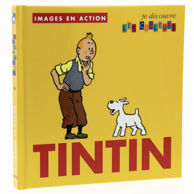 Tintin Libri 28411 Images en action – je découvre les couleurs