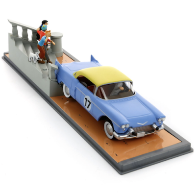Tintin Transport Diorama 29106 Cadillac Eldorado The Red Sea Sharks