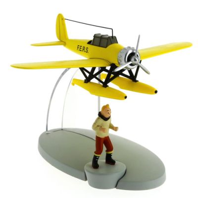 Tintin Avion 29523 L'hydravion jaune F.E.R.S.