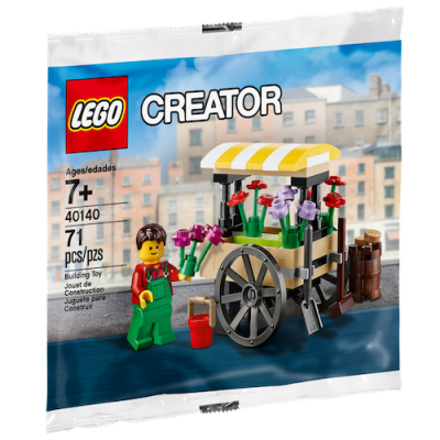 Lego Creator 40140 Polybag Venditore di fiori A2015