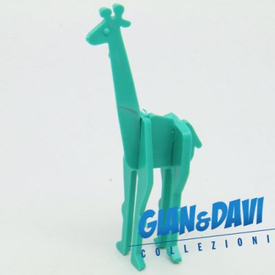 Ü-Ei_SPI_STE Flachstecktiere Giraffe Grün Blau