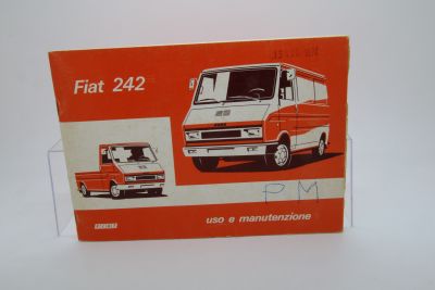 Libretto di Uso e Manutenzione Fiat 242 B