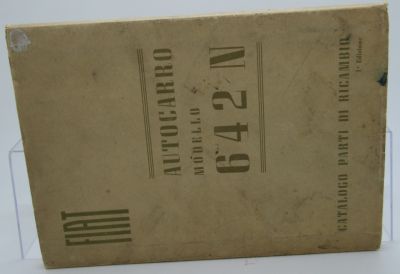 Libretto di Uso e Manutenzione Fiat Autocarro 643 N 1 Edizione 1952