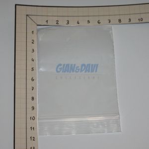 C 70x100 mm 100pz Buste trasparenti richiudibili a Zip