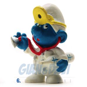 2.0037 20037 Doctor  Smurf Puffo Dottore 6A