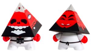 Kidrobot 2013 Special Edition Pyramidum Red Edition Dunny