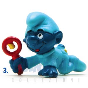 2.0203 20203 Blue Baby Smurf Puffo Bimbo Blu 3A