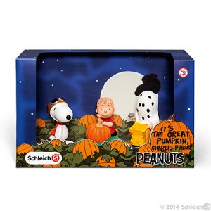 Schleich Peanuts Snoopy 22015 Scenery Pack Halloween
