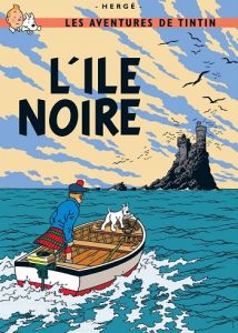 Tintin Moulisart Poster 22060 L'ile Noire 70x50cm