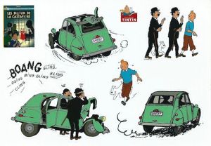 Tintin Moulinsart Adhésifs 24219 Bijoux de la Castafiore