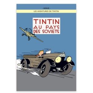 Tintin Moulinsart Postcard 15x10cm - 300913 Tintin Au Pays des Soviet