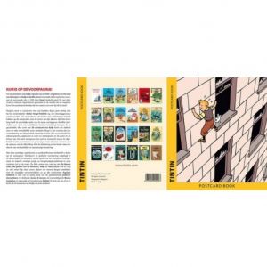 Tintin Moulinsart Postcard 10x15cm - 31311 Set 24 The Adventures Of Tintin Book Covers