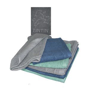Tintin Linge de Maison HAND TOWEL – GREY 100x50cm
