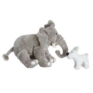 Tintin Peluche Plush 35127 Milou & Elephant