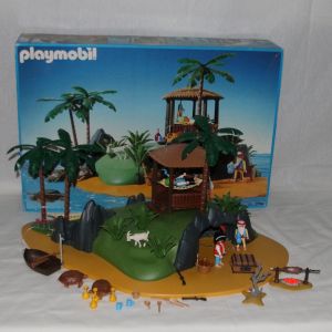Playmobil 3799 V1 L'isola dei Pirati in original box