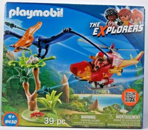 Playmobil 2018 - Dinos 9430 Elicottero e Pterodattilo