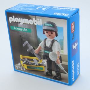 Playmobil 9538 Idraulico Hansgrohe Pubblicitario Edizione Limitata
