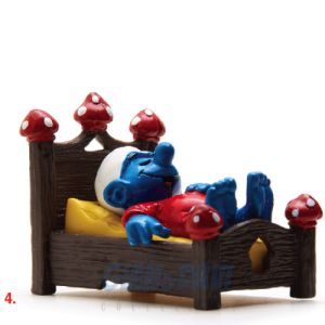 4.0240 40240 Smurf In Bed Smurfs Puffo in Letto 4A 