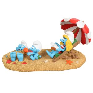 The Smurfs Aqua Della 234/472552 Smurfs Beach Smurfette & Baby Smurf