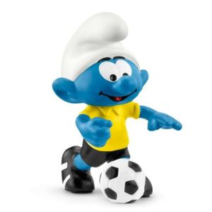 The Smurfs Schleich 2.0806 Football Smurf with ball