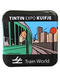 Tintin cartoleria 41050 Badge Expo Kuifje TrainWorld