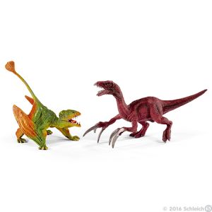 Schleich Dinosaurs 41425 Dimorfodonte e Terizinosuro Piccoli