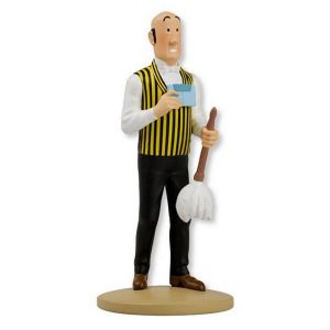 Tintin Figurine Resine  42227 Nestor au Plumeau
