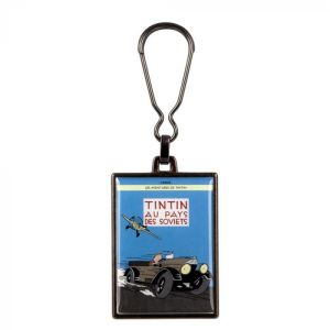 Tintin Metal keyring 42518 Album Soviets Colored
