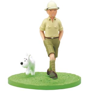 Tintin Coffret Scene Plastique 43100 TINTIN EXPLORATEUR
