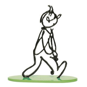 Tintin Figurines en Alliage 46223 sculpture – green base