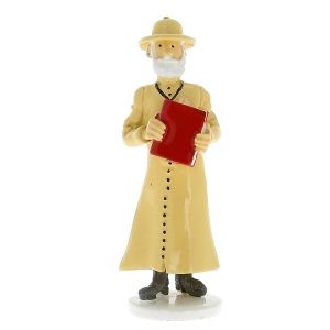 Tintin Figurines en Alliage Carte de Vœux 1972 46510 Pere Missionaire