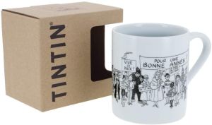 Tintin Vaisselle Tintin & Côté Table 47976 Mug Carte de Voeux