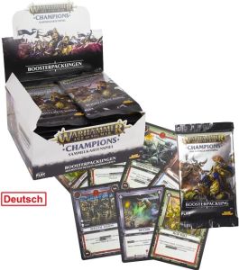 Warhammer Age of Sigmar - Champions Sammelkartenspiel Boosterpackungen