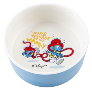 The Smurfs DUVO 13569 Chef Smurf feeding bowl 1000ml - 16,5x16,5x7cm