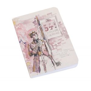 Moulinsart Corto Maltese 54362100 Cahier de note 34/12 12x8cm